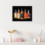 Fashion Whiskey Collection (18"H x 26"W x 0.5"D)