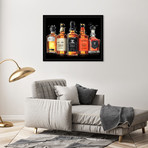 Fashion Whiskey Collection (18"H x 26"W x 0.5"D)