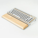 Azio Retro Classic Compact Keyboard + Palm Rest (Maple)