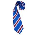 Biden Handmade Silk Tie // Red + White + Blue