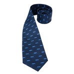Lenny Handmade Silk Tie // Blue