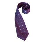 Jacob Handmade Silk Tie // Purple