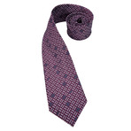 Lawson Handmade Silk Tie // Plum