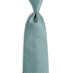 Nelson Handmade Silk Tie // Green