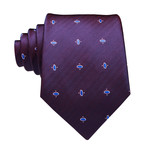 Jacob Handmade Silk Tie // Purple