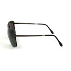 Unisex P8638 Sunglasses // Dark Gunmetal