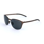 Porsche Design // Unisex P8666 Sunglasses // Brown