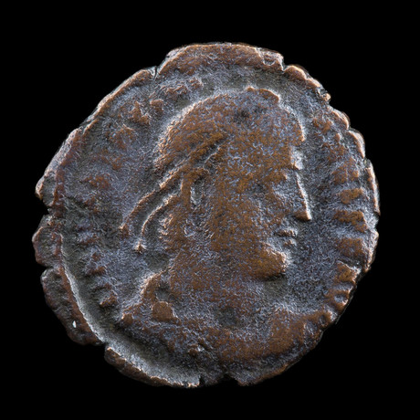 Authentic Roman Coin // Emperor Valentinian I (364-375 CE) // V3