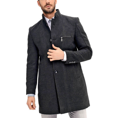 Monte Carlo Overcoat // Anthracite (X-Large)