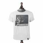 Owlgebra T-shirt // Vintage White (L)