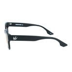 Unisex MQ0068S Round Sunglasses V2 // Black