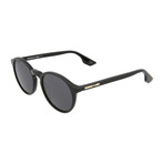 Unisex MQ0039S Round Sunglasses // Black