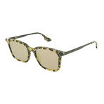Unisex MQ0070S Square Sunglasses // Yellow Havana