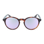 Unisex MQ0039S Round Sunglasses // Havana