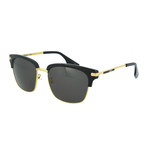 Unisex MQ0057S Square Sunglasses // Black + Gold