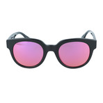 Unisex MQ0068S Round Sunglasses V2 // Black