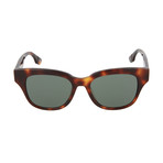 Unisex MQ0067S Square Sunglasses // Havana + Green