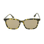 Unisex MQ0070SA Square Sunglasses // Yellow Havana