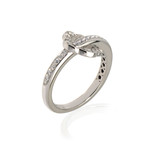 Pasquale Bruni // Make Love 18k White Gold Diamond Ring II // Ring Size 5.75 // Store Display