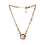 Pasquale Bruni Bon Ton 18k Rose Gold Diamond + Ruby Necklace II // Store Display