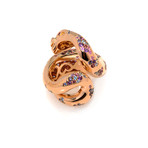 Pasquale Bruni Peccato 18k Rose Gold + Sapphire Ring // Store Display