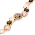 Pasquale Bruni Bon Ton 18k Rose Gold Diamond + Smoky Quartz Necklace // Store Display