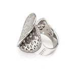 Pasquale Bruni Liberty 18k White Gold Diamond Ring // Ring Size: 7 // Store Display