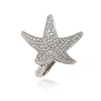 Pasquale Bruni Stella Nascente 18k White Gold Diamond Ring // Ring Size: 6 // Store Display