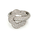 Pasquale Bruni Make Love 18k White Gold Diamond Ring // Ring Size: 6 // Store Display