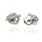 Pasquale Bruni // Make Love 18k White Gold Diamond Earrings // Store Display