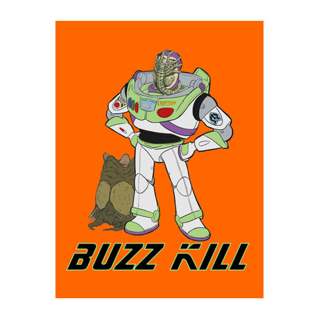 Buzz Kill (11"W x 14"H)