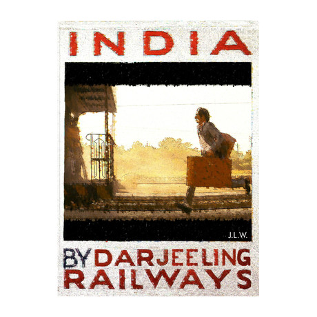 Darjeeling Railways (11"W x 14"H)