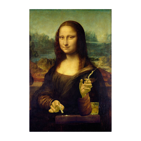 Mona Mia (11"W x 14"H)