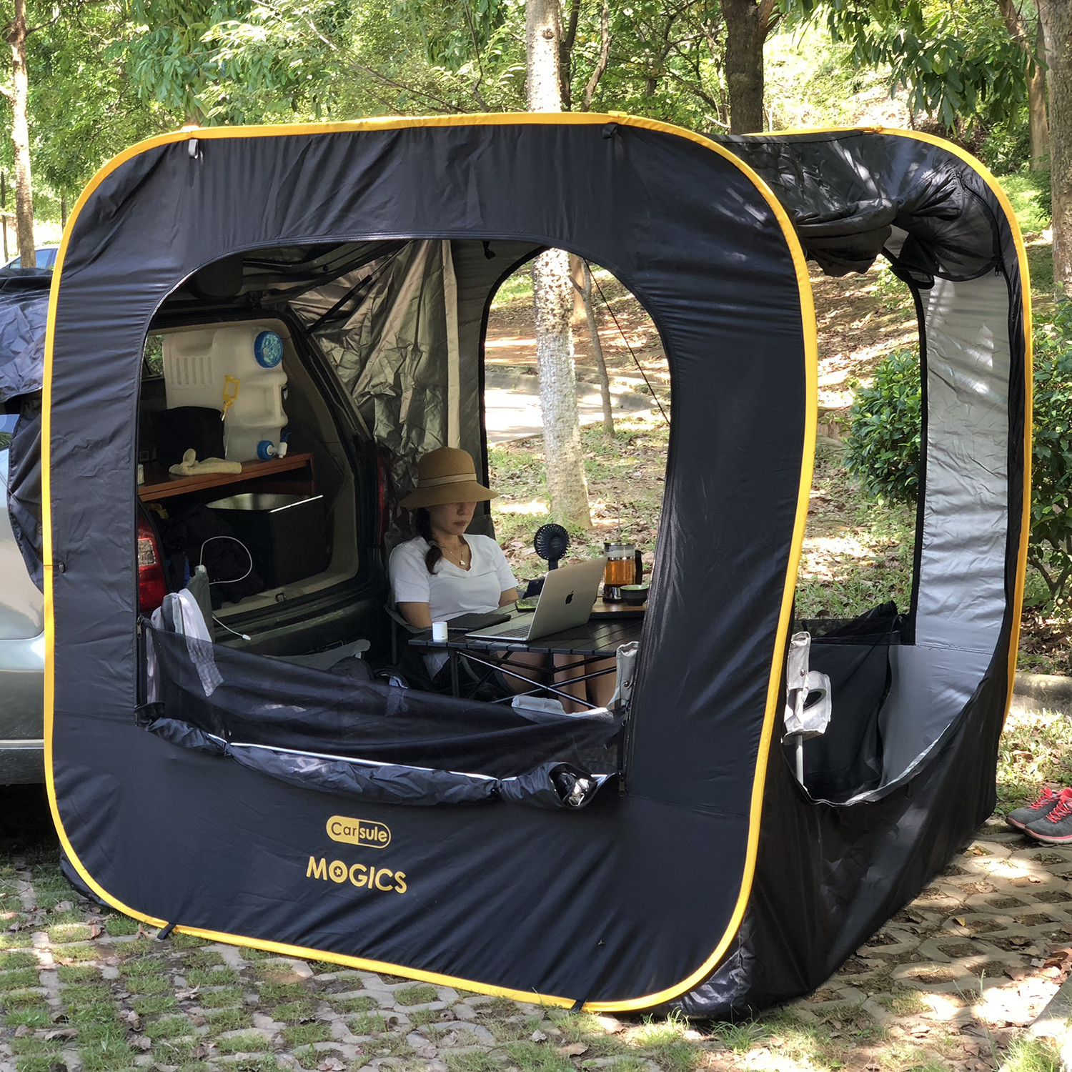 CARSULE A PopUp Cabin for your Car Carsule Touch of Modern