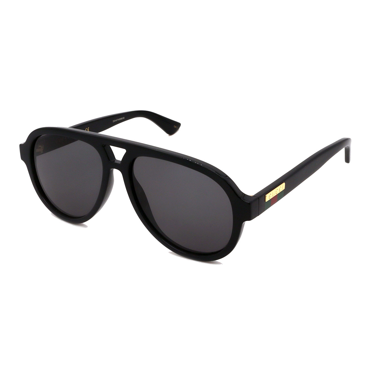 Men's GG0767S-001 Full Rim Sunglasses // Black + Gray - Gucci - Touch ...