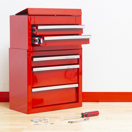 Mini Desktop Toolbox - Steel Vision - Touch of Modern