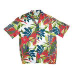 Tropical Forest Shirt // Cream (Small)
