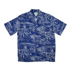 Etches of Hawaii Shirt // Blue (Small)