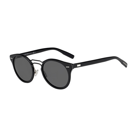 Men's DIOR0209S-0GLR-Y1 Sunglasses // Matte Black + Gray