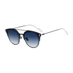 Men's COMPOS10S-0A2J-2A Sunglasses // Black + Blue