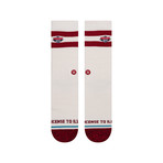License To Ill 2 Socks // White + Red (L)