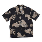 Pineapple Map Shirt // Black (Small)