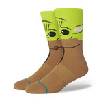 The Bounty Socks // Green + Brown (M)