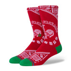 Sriracha Socks // Red (M)