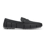Penny Lux Loafer Driver // Black + Gray (Men's US Size 7)