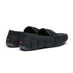 Penny Lux Loafer Driver // Black + Gray (Men's US Size 11)