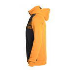 Hooded Full-Zip Sweatshirt // Mustard Yellow (XL)