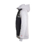 Hooded Full-Zip Sweatshirt // Gray (S)