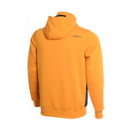 Hooded Full-Zip Sweatshirt // Mustard Yellow (S)