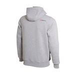 Hooded Full-Zip Sweatshirt // Gray (S)